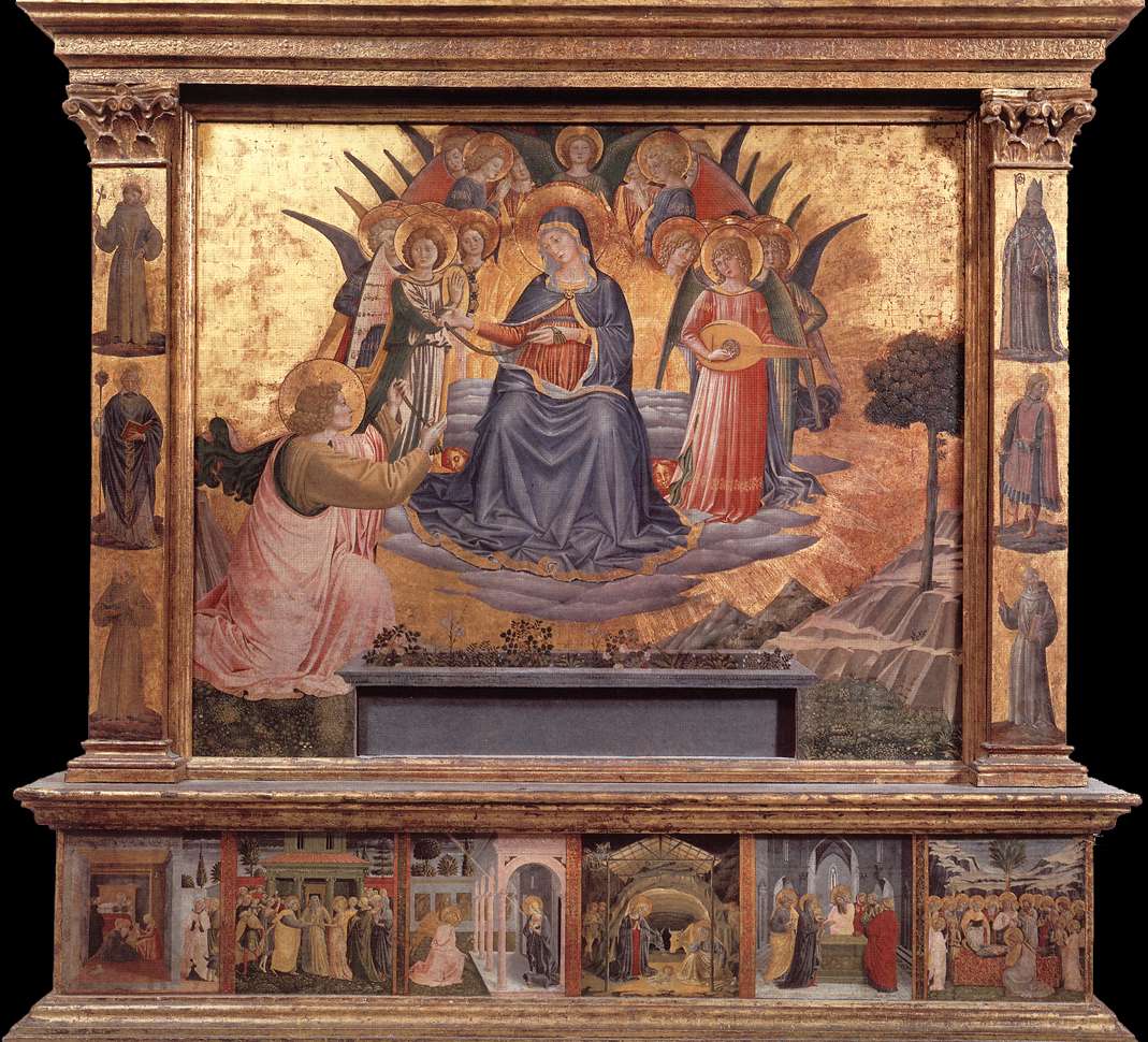 GOZZOLI, Benozzo Madonna della Cintola df